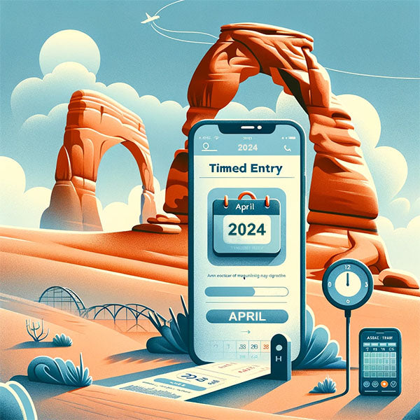 Timed Entry | National Park Posters | Robert B. Decker