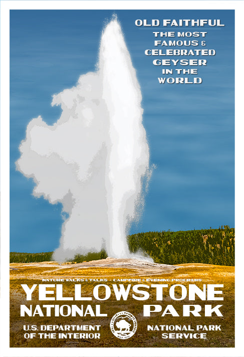 Yellowstone National Park | National Park Posters