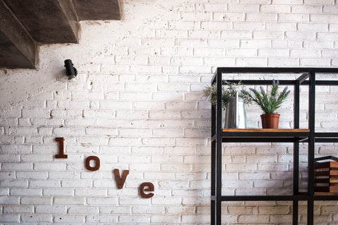love wall lettering