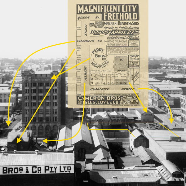 Outline showing the location of the Magnificent City Freehold