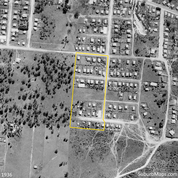 1936 Aerial Photo of The Green Hill Estate