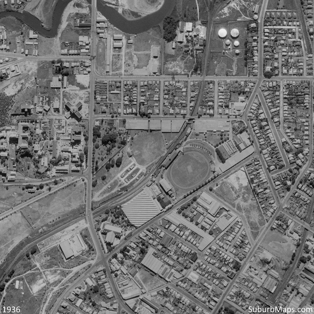 1936 Bowen Hills - Aerial Photo