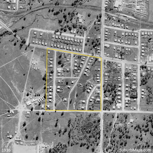 1936 Aerial Photo of Ardentallen