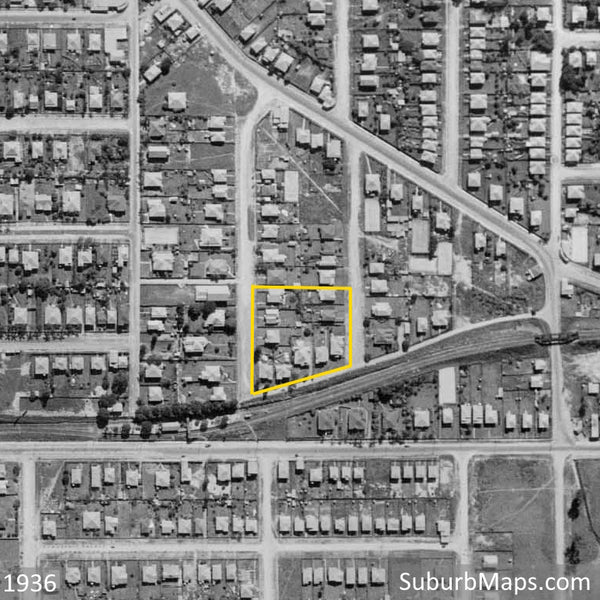 1936 Aerial Photo of Rayham Estate