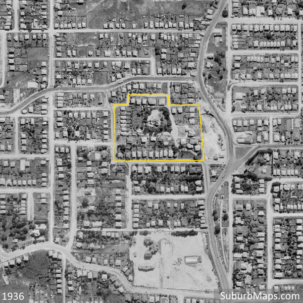 1936 Aerial Photo of Kirkston Estate