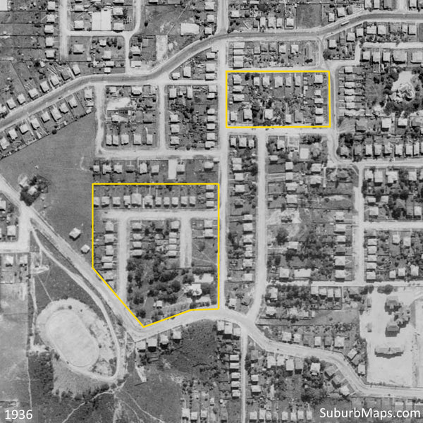 1936 Aerial Photo of Rockton Rise Estate