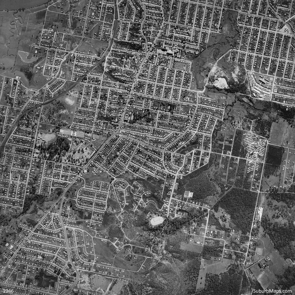 1946 Aerial Photo of Annerley, Tarragindi, Wellers Hill, Greenslopes, Fairfield, Yeronga and Moorooka