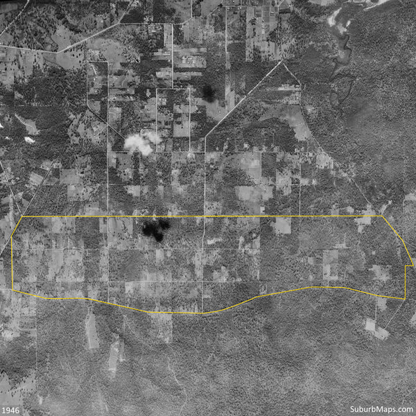 1946 Aerial Photo of Grassdale Estate - 2nd Section
