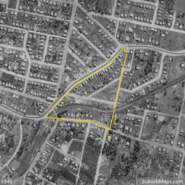 1946 Aerial Photo of Richmond Park Estate