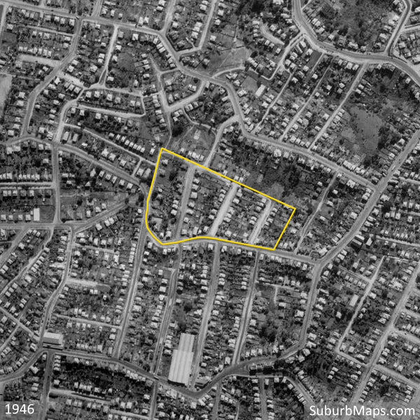 1946 Aerial Photo of Ballantyne Estate
