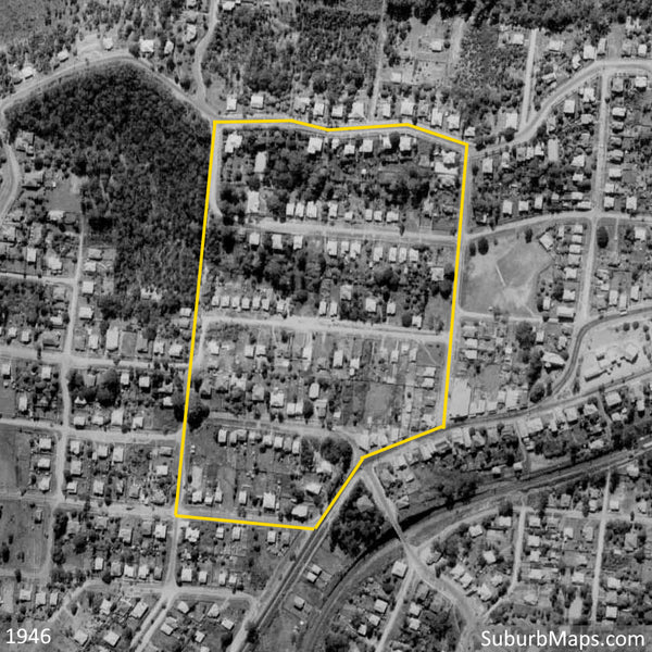 1946 Aerial Photo of Abbotsford Estate