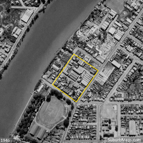 1946 Aerial Photo of Montague Estate