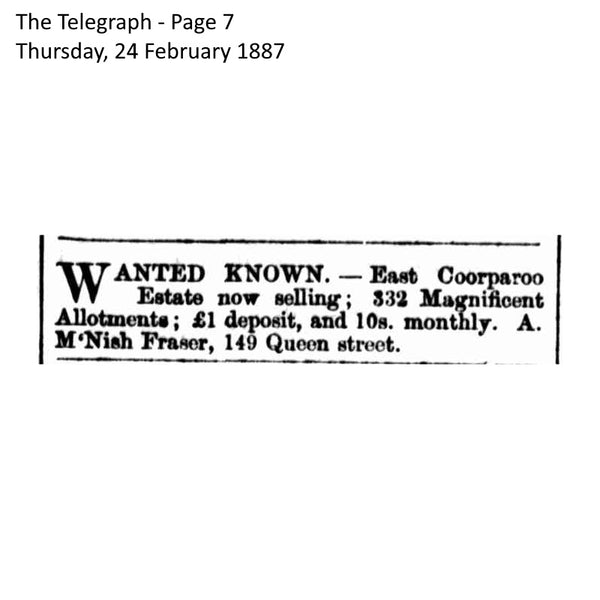 Newspaper Advertisement