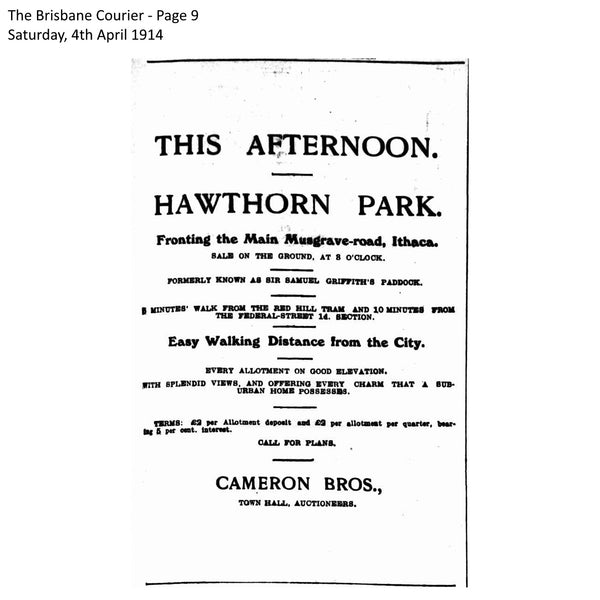 Newspaper Advertisement