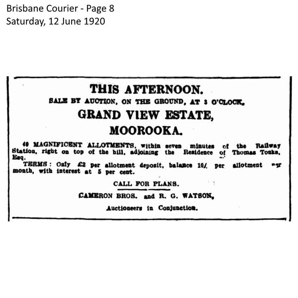 Newspaper Advertisement