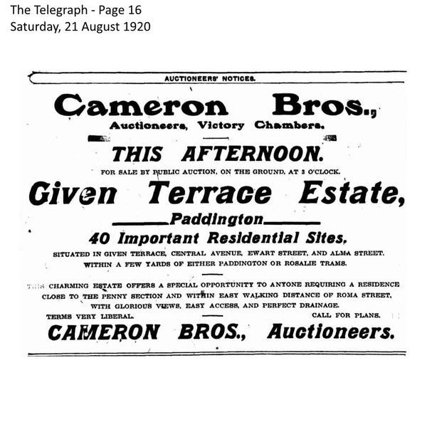 Newspaper Advertisement