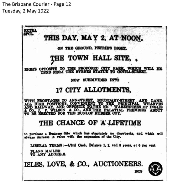 Newspaper Advertisement