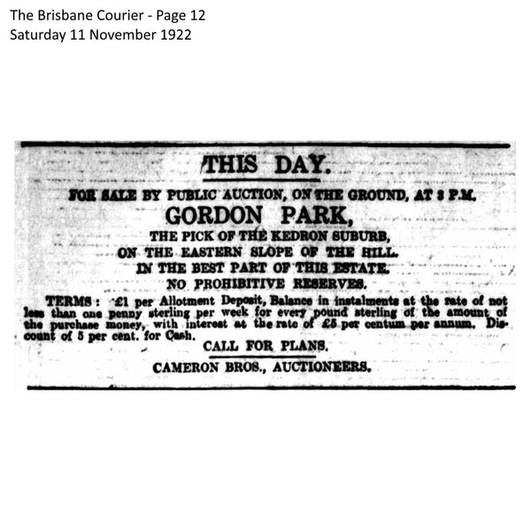 Newspaper Advertisement