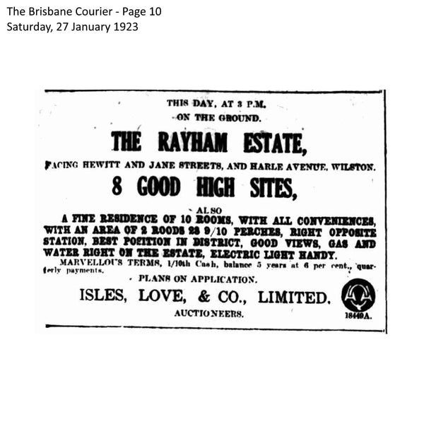 Newspaper Advertisement