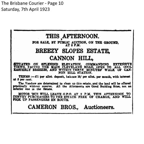 Newspaper Advertisement