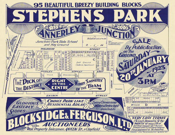 Stephens Park Estate Map