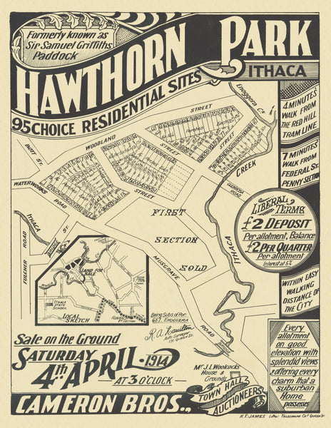 Hawthorn Park Estate Map