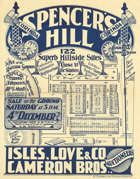 Spencer's Hill Estate Map