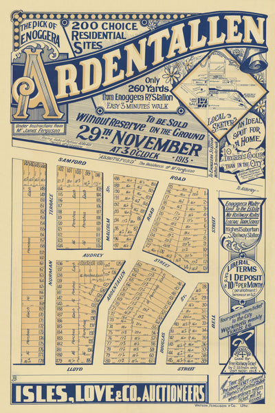 Ardentallen Map