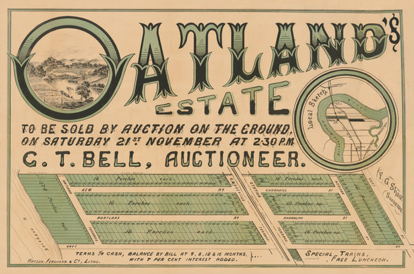 Oatland's Estate Map