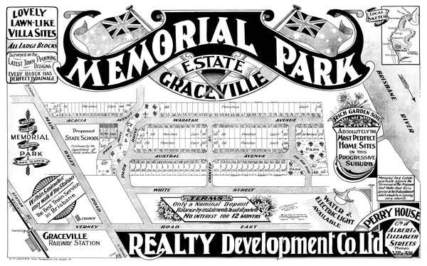 Memorial Park Estate Map