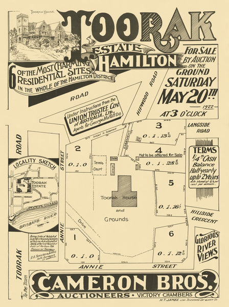 Toorak Estate Map