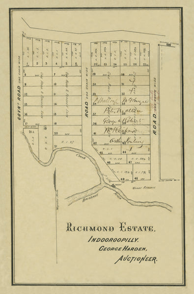 Richmond Estate Map