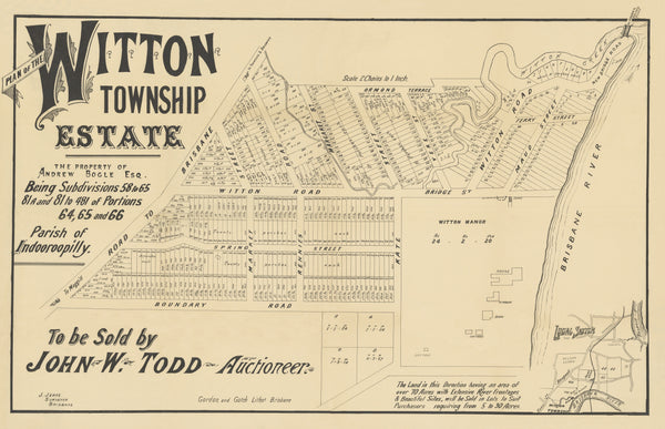 Witton Township Estate Map