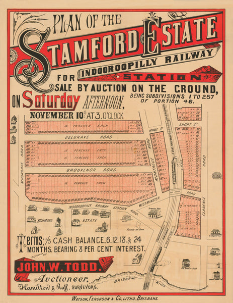 Stamford Estate Map