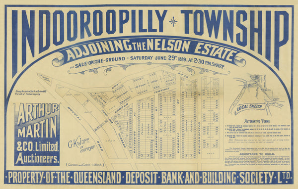 Indooroopilly Township Map
