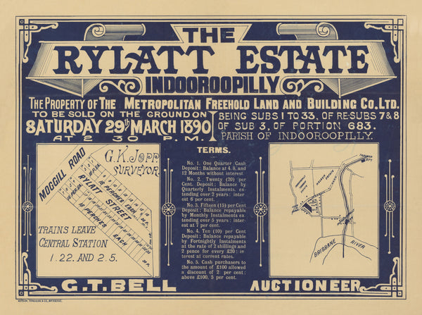 Rylatt Estate Map