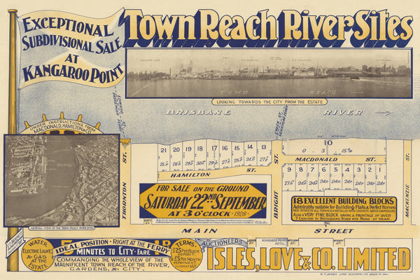 Town Reach River Sites Map