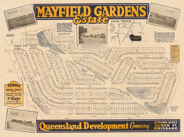 Mayfield Gardens Estate Map