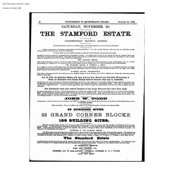 Newspaper Advertisement