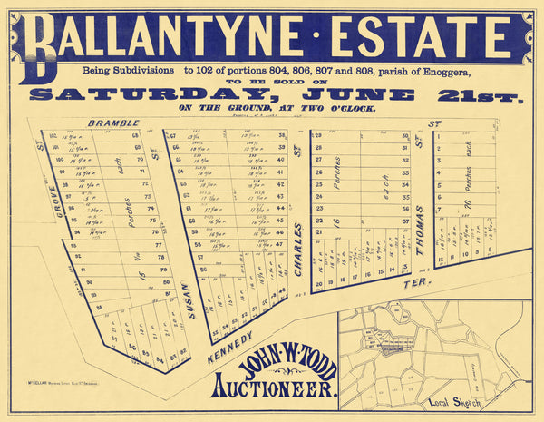 Ballantyne Estate Map
