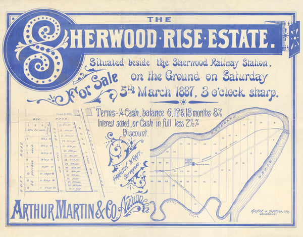 Sherwood Rise Estate Map