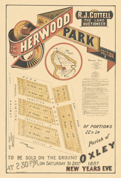 Sherwood Park Estate - Section 1 Map