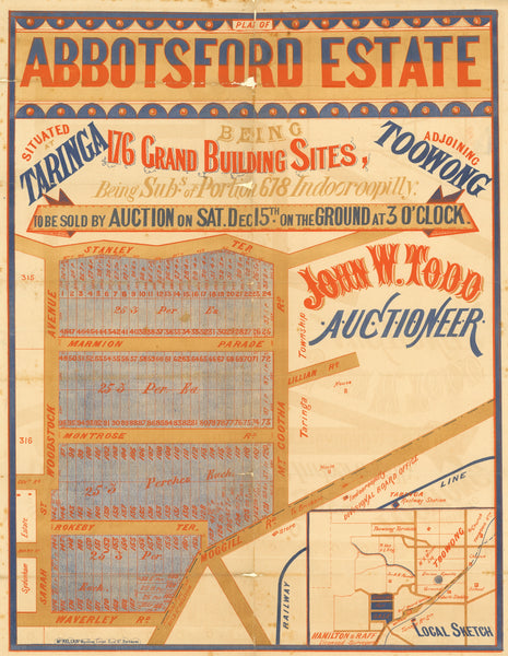 Abbotsford Estate Map