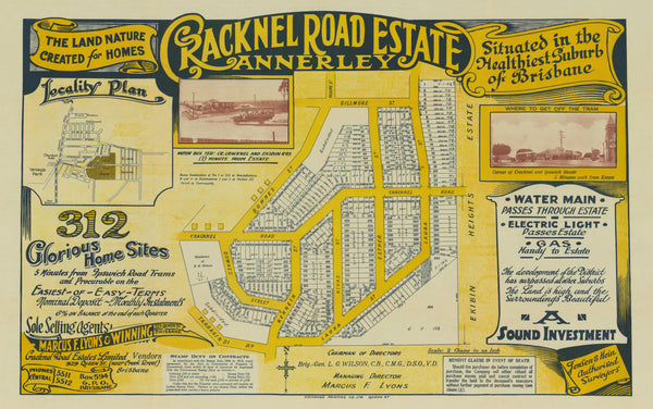 Cracknel Road Estate Map