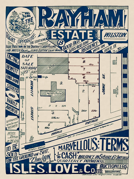 Rayham Estate Map