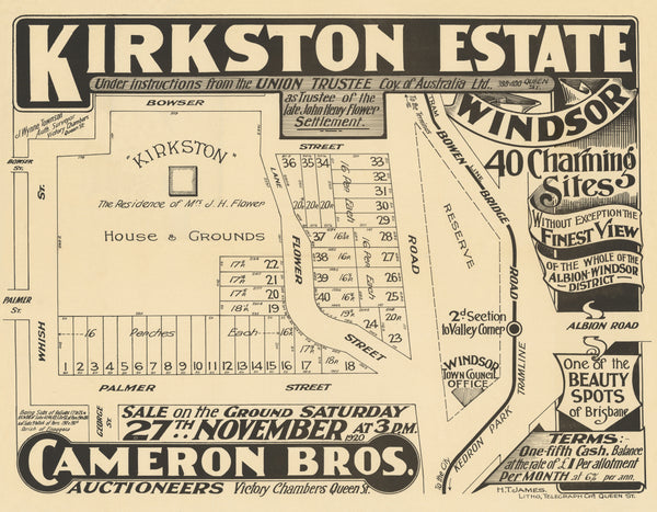 Kirkston Estate Map