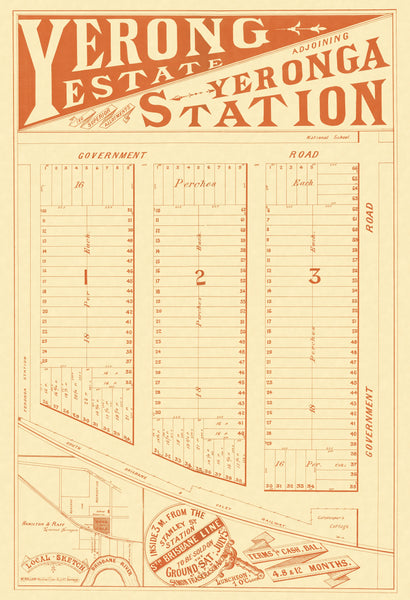 Yerong Estate Map