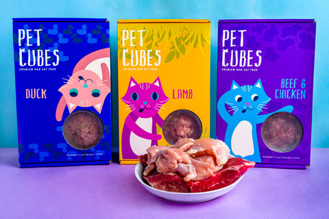 Petcubes Raw Cat food