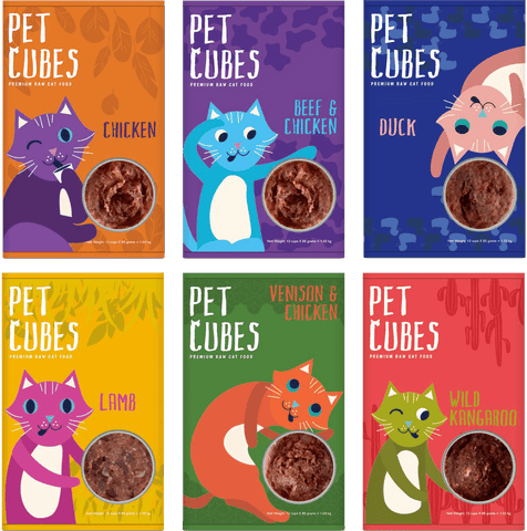 Petcubes cat food