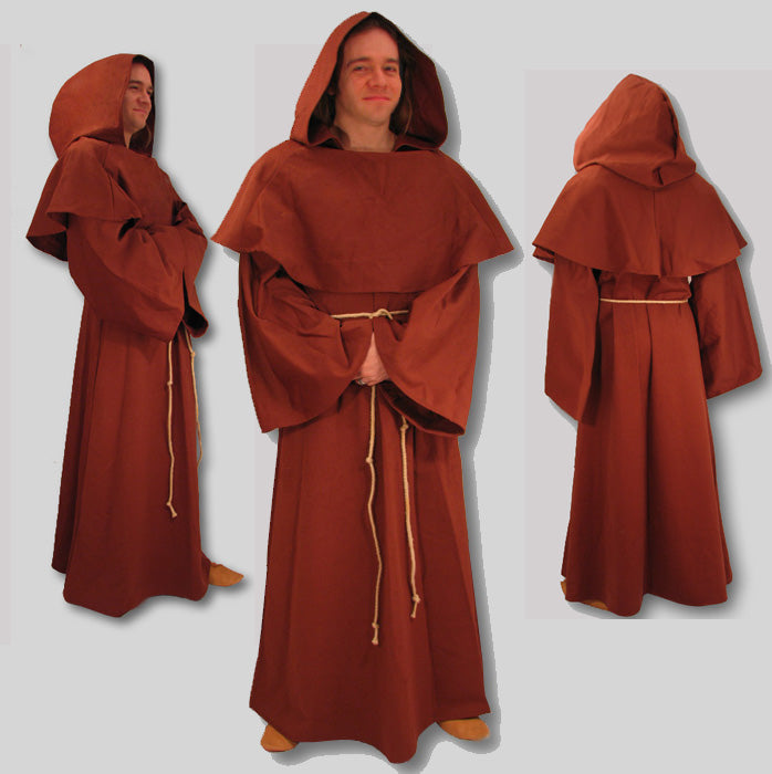 medieval monks clothing